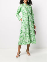 Load image into Gallery viewer, MIDI DRESS ISLAND GREEN