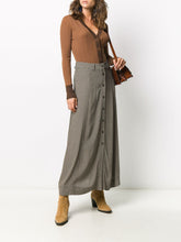 Load image into Gallery viewer, SKIRT PRINTED CREPE TANNIN