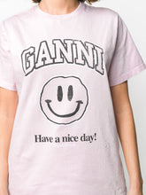 Load image into Gallery viewer, T-SHIRT SMILEY CHERRY BLOSSOM