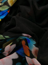 Load image into Gallery viewer, WRAP DRESS PRINTED MESH MULTICOLOUR