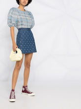 Load image into Gallery viewer, BLOUSE SEERSUCKER CHECK HEATHER