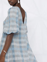 Load image into Gallery viewer, DRESS SEERSUCKER CHECK HEATHER