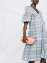 Load image into Gallery viewer, DRESS SEERSUCKER CHECK HEATHER