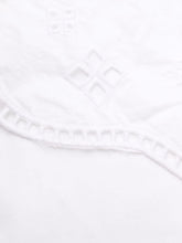Load image into Gallery viewer, OVERSIZED DRESS BRODERIE ANGLAISE BRIGHT WHITE