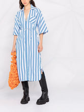 Load image into Gallery viewer, OVERSIZED DRESS STRIPE COTTON DAPHNE