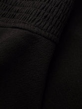 Load image into Gallery viewer, MAXI DRESS HEAVY CREPE BLACK