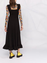 Load image into Gallery viewer, MAXI DRESS HEAVY CREPE BLACK
