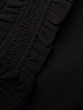 Load image into Gallery viewer, MAXI DRESS HEAVY CREPE BLACK
