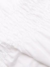 Load image into Gallery viewer, SMOCK DRESS BRODERIE ANGLAISE BRIGHT WHITE