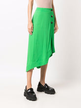Load image into Gallery viewer, SKIRT RIPSTOP KELLY VISCOSE GREEN