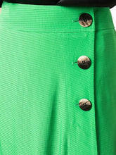 Load image into Gallery viewer, SKIRT RIPSTOP KELLY VISCOSE GREEN