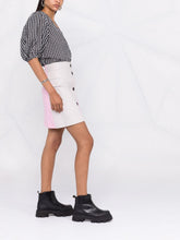 Load image into Gallery viewer, BLOUSE SEERSUCKER CHECK BLACK