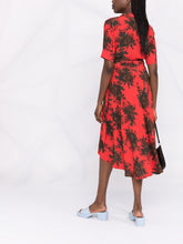 Load image into Gallery viewer, WRAP DRESS HIGH RISK RED
