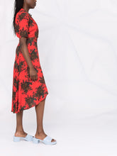 Load image into Gallery viewer, WRAP DRESS HIGH RISK RED