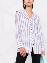 Load image into Gallery viewer, V-NECK SHIRT MISTY LILAC