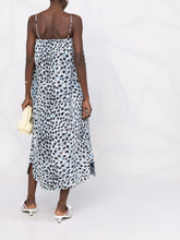 Load image into Gallery viewer, STRAP DRESS CRISPY JACQUARD EGRET