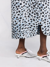 Load image into Gallery viewer, STRAP DRESS CRISPY JACQUARD EGRET