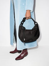 Load image into Gallery viewer, BAGUETTE KNOT BLACK BAG