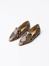 Load image into Gallery viewer, AURORA SNAKE PRINT CALF NATURAL