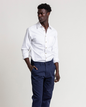 Load image into Gallery viewer, 1 POCKET COTTON SHIRT WHITE