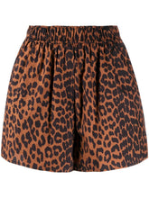 Load image into Gallery viewer, SHORTS PRINTED COTTON POPLIN TOFFEE