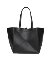 Load image into Gallery viewer, ORIGAMI TOTE BAG BLACK