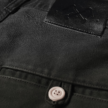 Load image into Gallery viewer, PANTALON CIVIL BLACK MOLESKINE