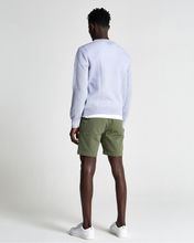 Load image into Gallery viewer, WOOL & MOHAIR ROUND NECK KNIT ZEN BLUE