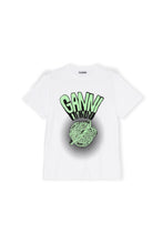 Load image into Gallery viewer, T-SHIRT PLANET WHITE/GREEN