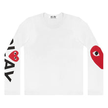 Load image into Gallery viewer, LONG SLEEVE T-SHIRT PLAY PRINT ON SLEEVE