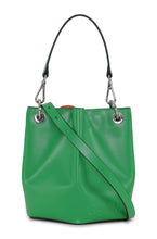 Load image into Gallery viewer, DIAMOND SMALL BUCKET BANNER BAG KELLY GREEN