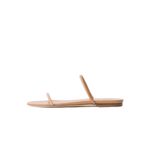 Load image into Gallery viewer, ALEK NAPPA LEATHER SANDAL HAZELNUT