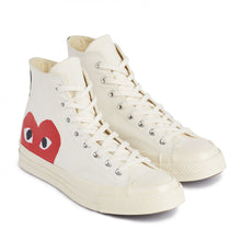 Load image into Gallery viewer, WHITE HIGH TOP LOGO PRINT CONVERSE