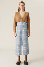 Load image into Gallery viewer, PANTS SEERSUCKER CHECK HEATHER