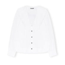 Load image into Gallery viewer, V-NECK SHIRT BRIGHT WHITE