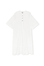 Load image into Gallery viewer, OVERSIZED DRESS BRODERIE ANGLAISE BRIGHT WHITE