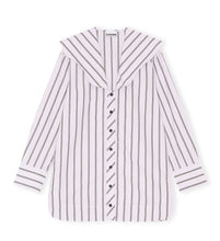 Load image into Gallery viewer, V-NECK SHIRT MISTY LILAC