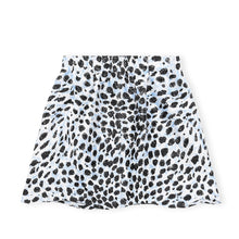 Load image into Gallery viewer, ELASTICATED MINI SKIRT CRIPSY JACQUARD EGRET