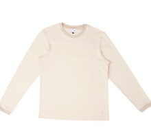 Load image into Gallery viewer, PIQUE LONG SLEEVE SMOKE GREY