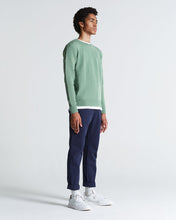 Load image into Gallery viewer, WOOL & MOHAIR ROUND NECK KNIT MISTLETOE