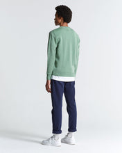 Load image into Gallery viewer, WOOL & MOHAIR ROUND NECK KNIT MISTLETOE
