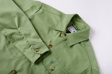 Load image into Gallery viewer, 2 POCKET SHIRT GREEN EYES