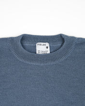 Load image into Gallery viewer, WOOL & MOHAIR ROUND NECK FOLKSTONE GREY