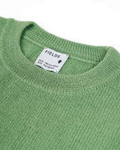 Load image into Gallery viewer, WOOL & MOHAIR ROUND NECK KNIT MISTLETOE