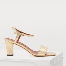 Load image into Gallery viewer, HELLZA GOLD SANDALS