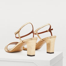 Load image into Gallery viewer, HELLZA GOLD SANDALS