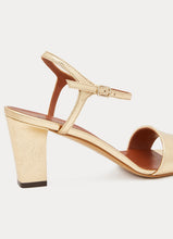Load image into Gallery viewer, HELLZA GOLD SANDALS