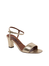 Load image into Gallery viewer, HELLZA GOLD SANDALS