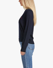Load image into Gallery viewer, ROSE SWEATER DARK NAVY