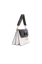 Load image into Gallery viewer, BLACK AND WHITE MEDIUM PIERCE BAG